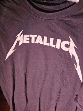 Metallica Graphic Short Sleeve Tee - Black